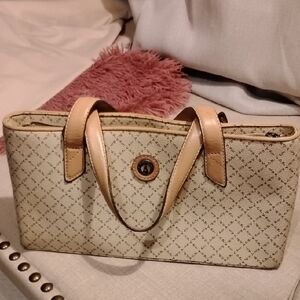 Elegant Beige Tote Bag